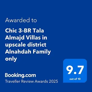 Chic 3-br Tala Almajd In Upscale District Alnahdah Family Only فيلة جدة